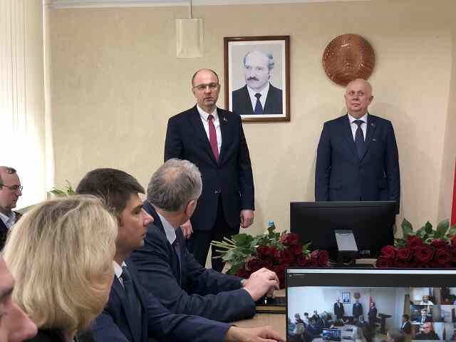 Коллективу Минприроды Беларуси представили нового министра